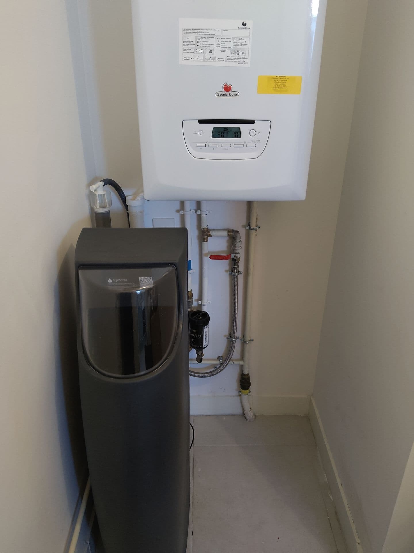 Adoucisseur d'eau sans électricité
