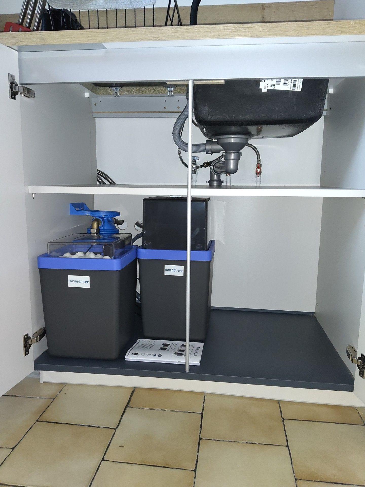 Installation 100 BLS sous évier