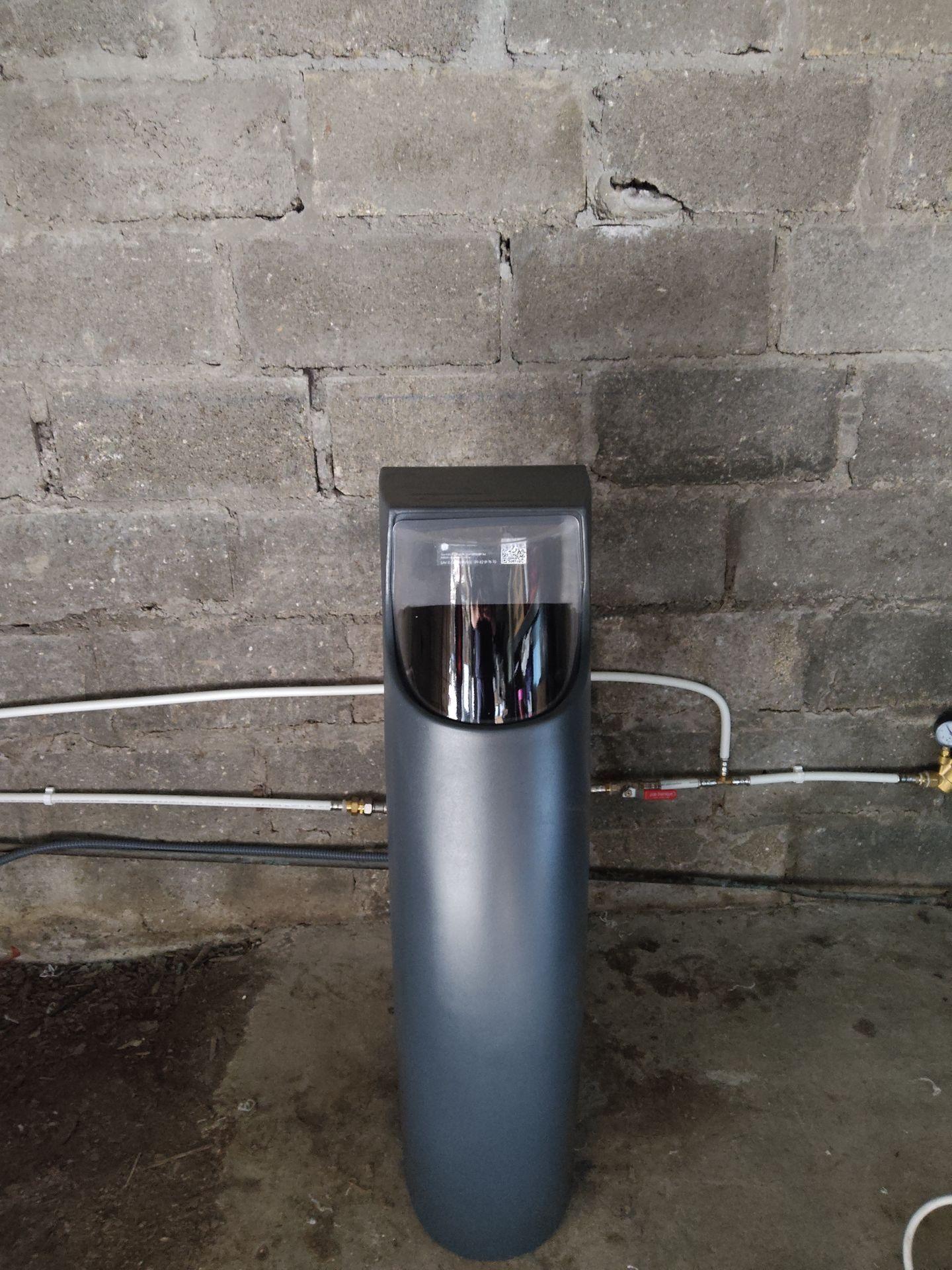 Installation 100 BL dans une cave