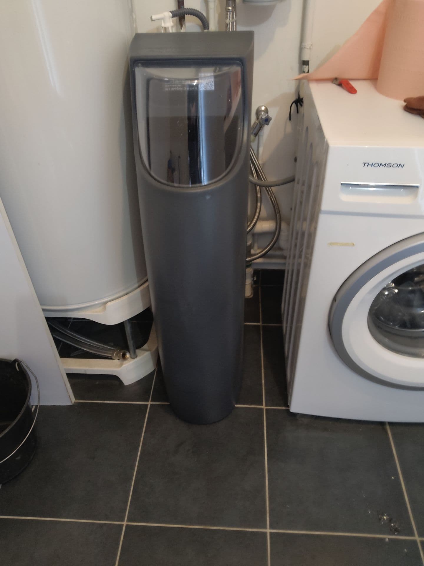 Installation  100 BL + machine à laver