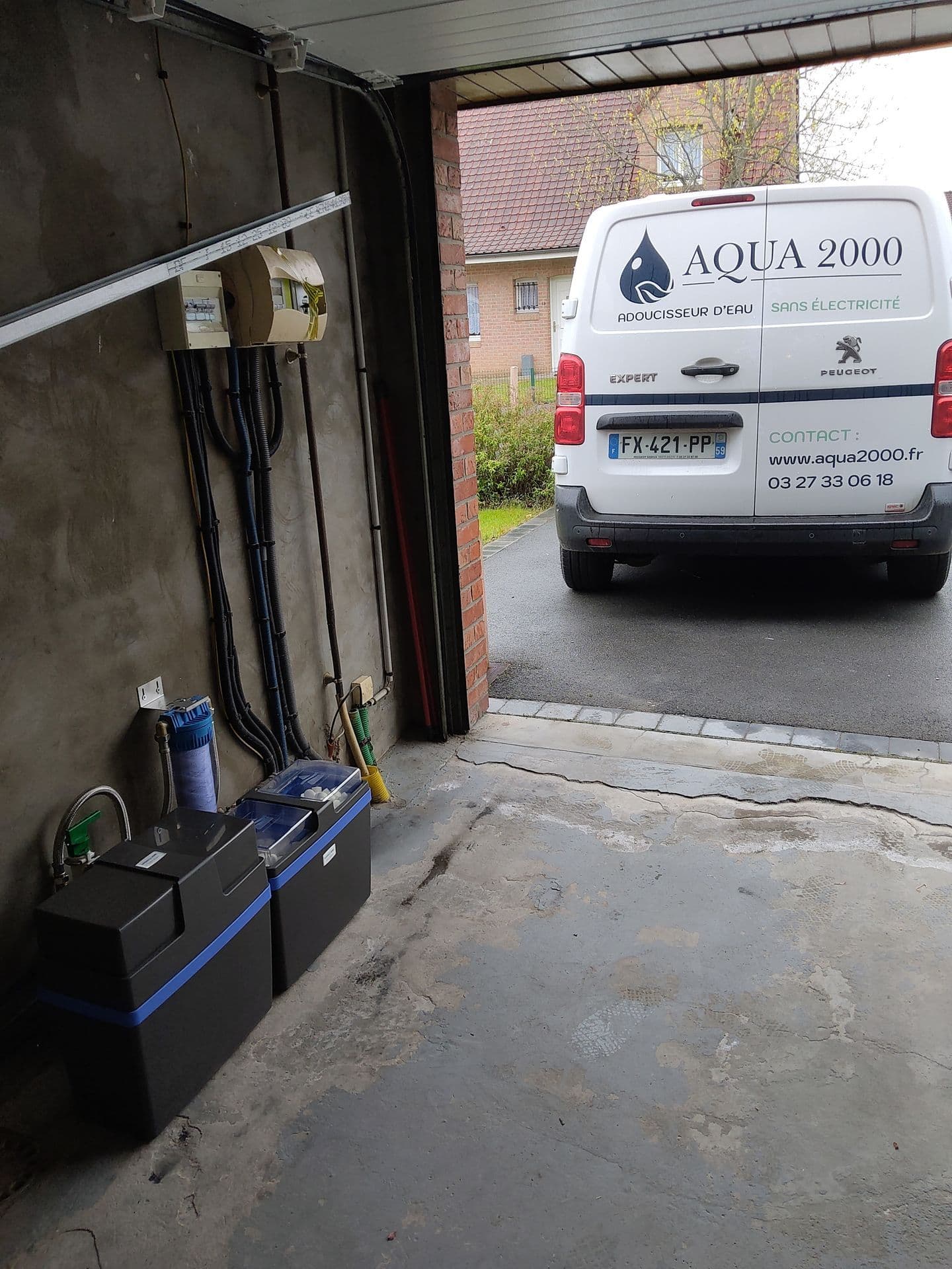 Installation 200BL + garage