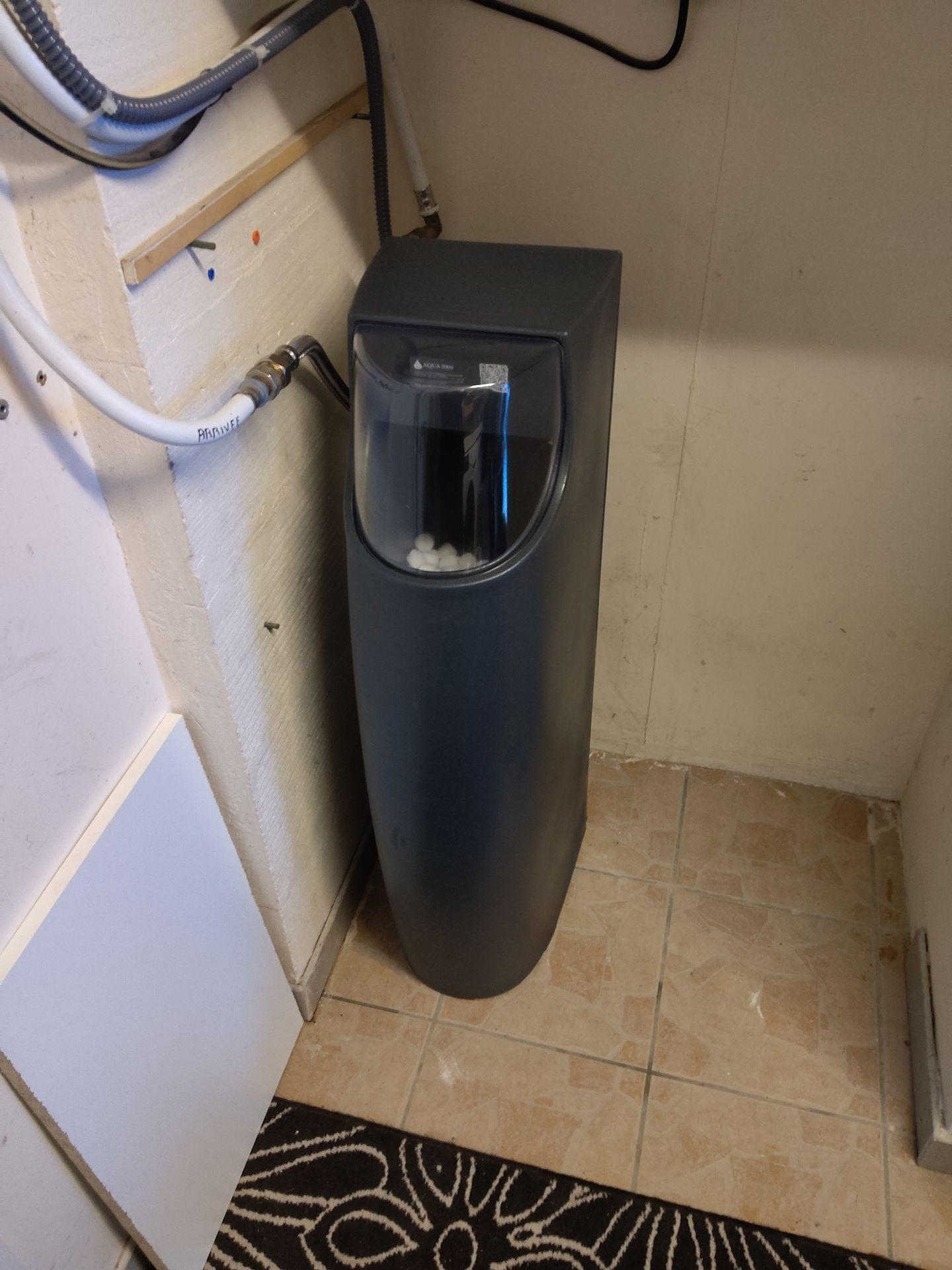 Installation adoucisseur 100BL