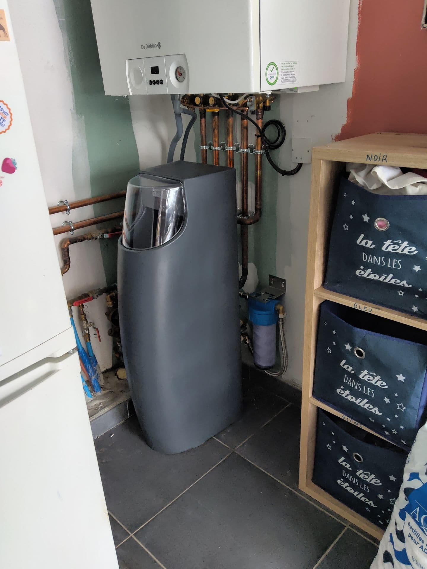 Installation adoucisseur 100 BL