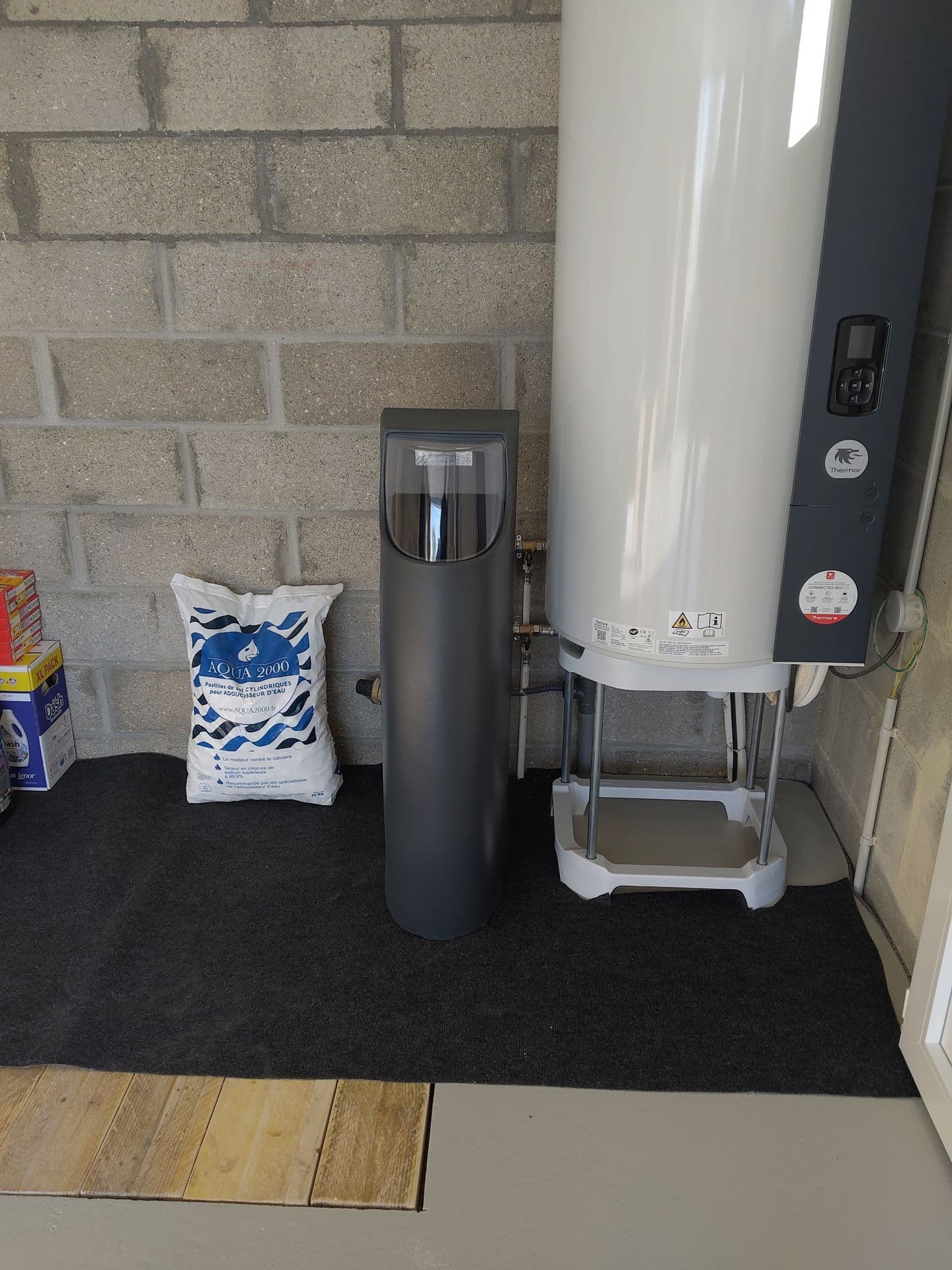 Installation adoucisseur 100BL
