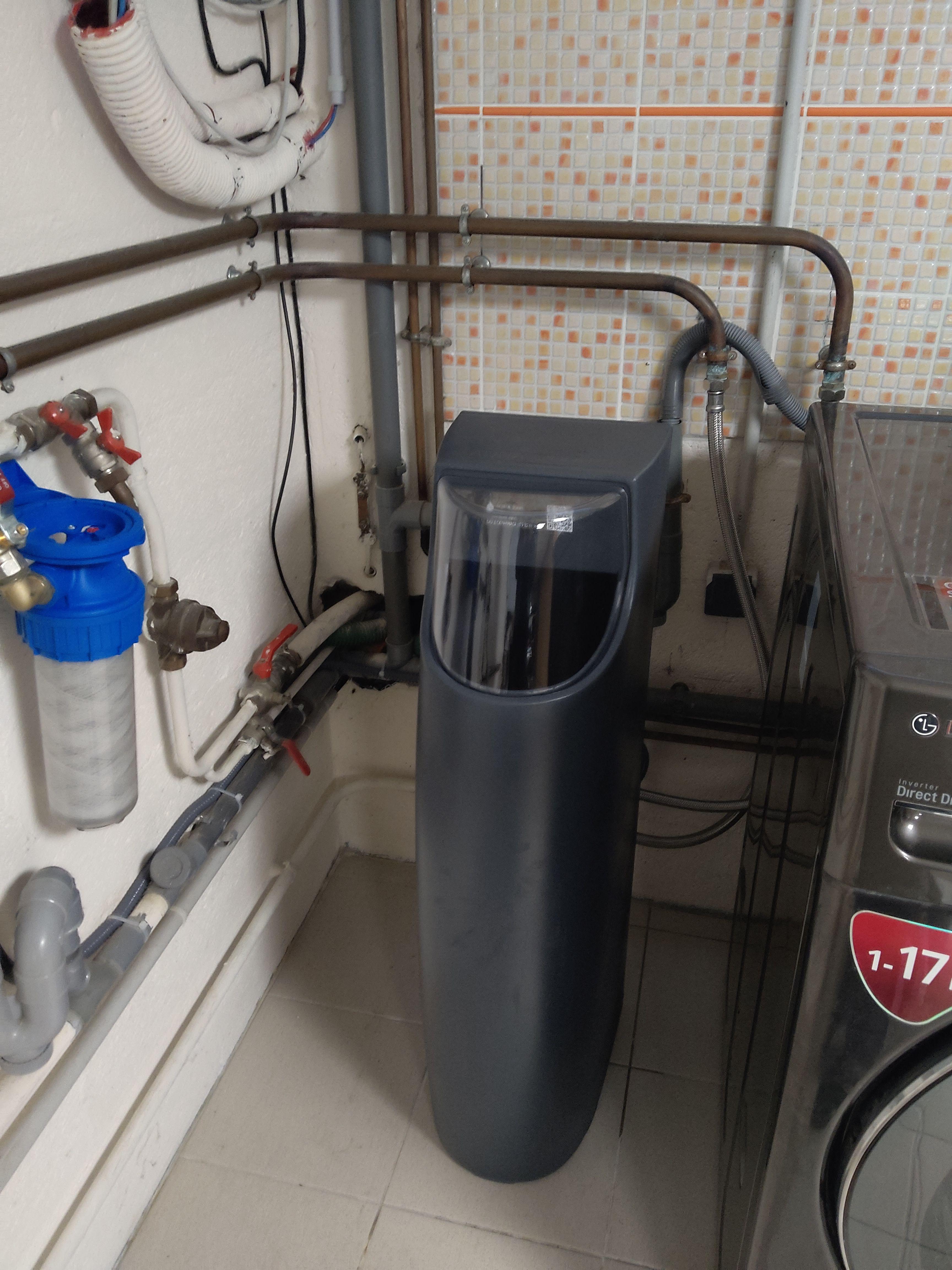Installation adoucisseur 100 BL
