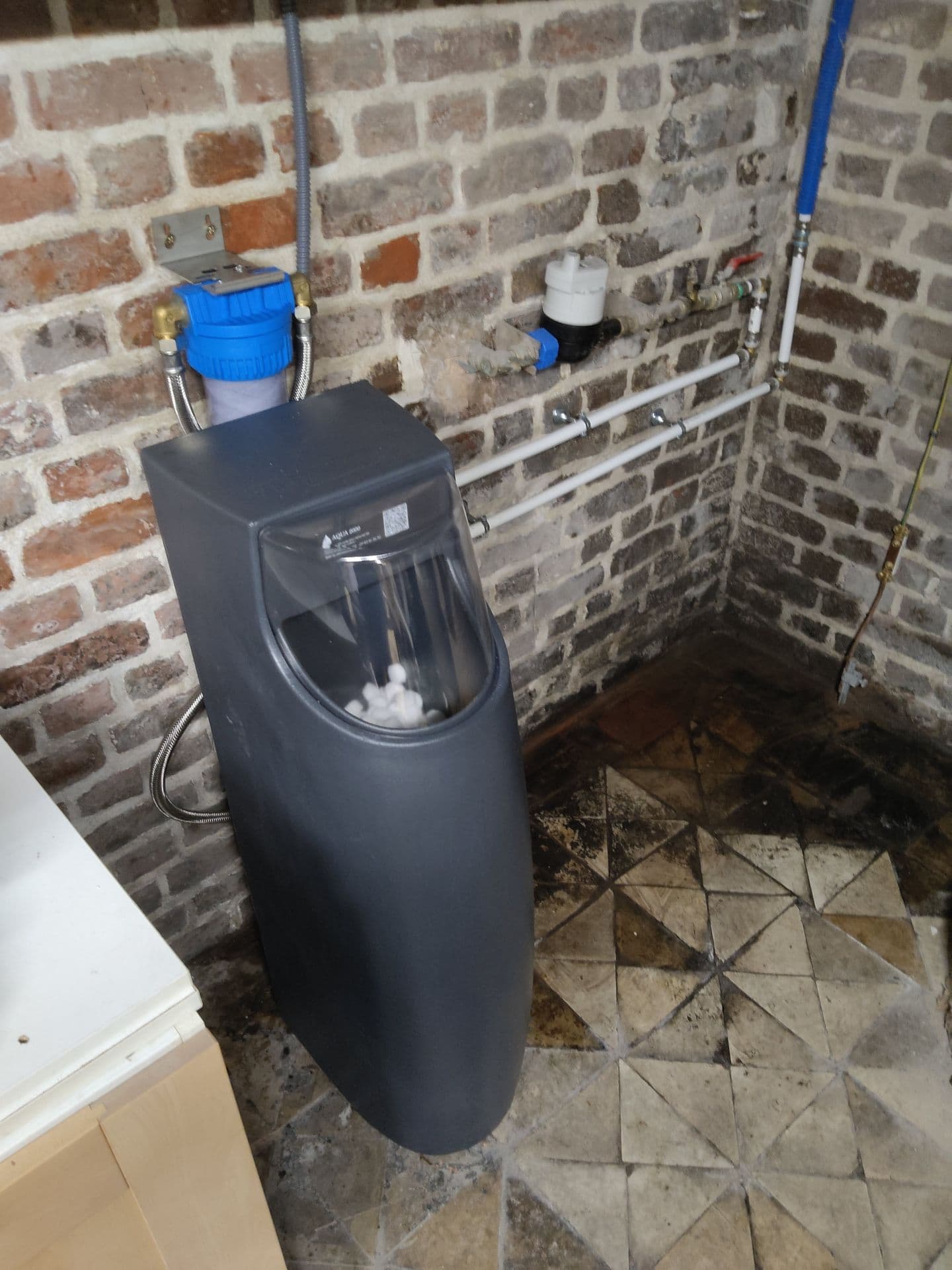 Installation adoucisseur 100 BL