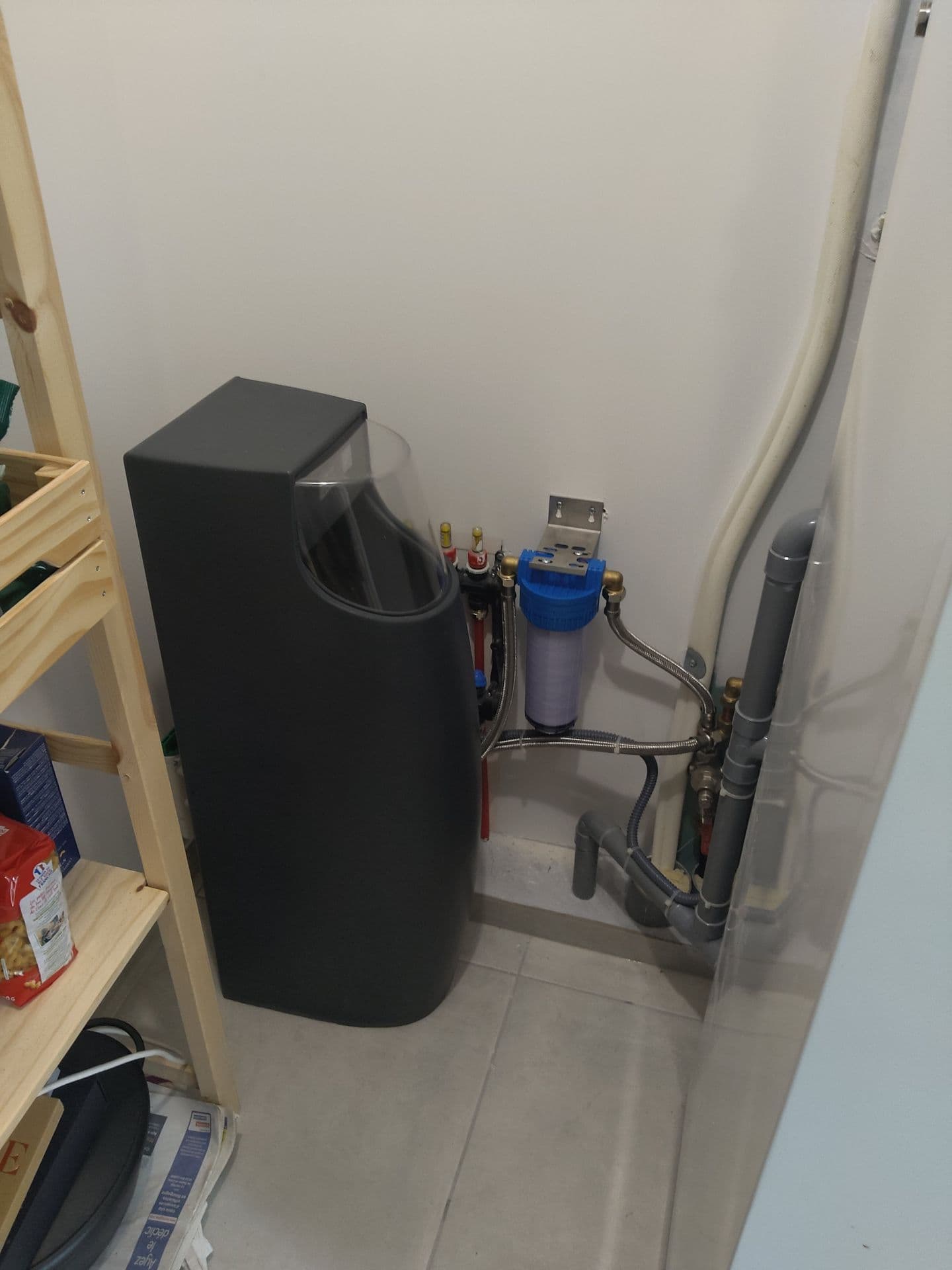 Installation adoucisseur 100BL