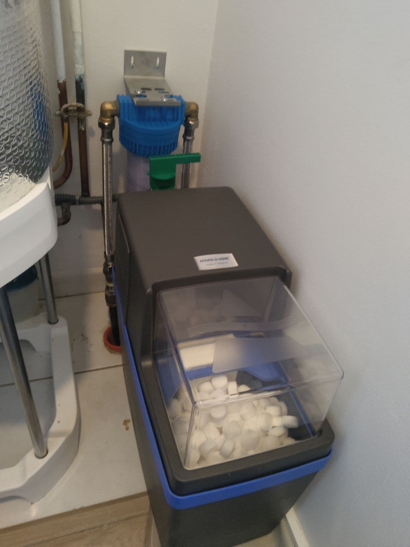 Installation adoucisseur 100M