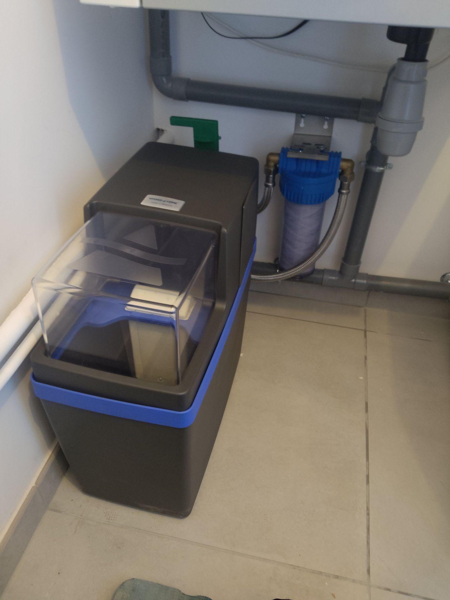 Installation adoucisseur 100 M