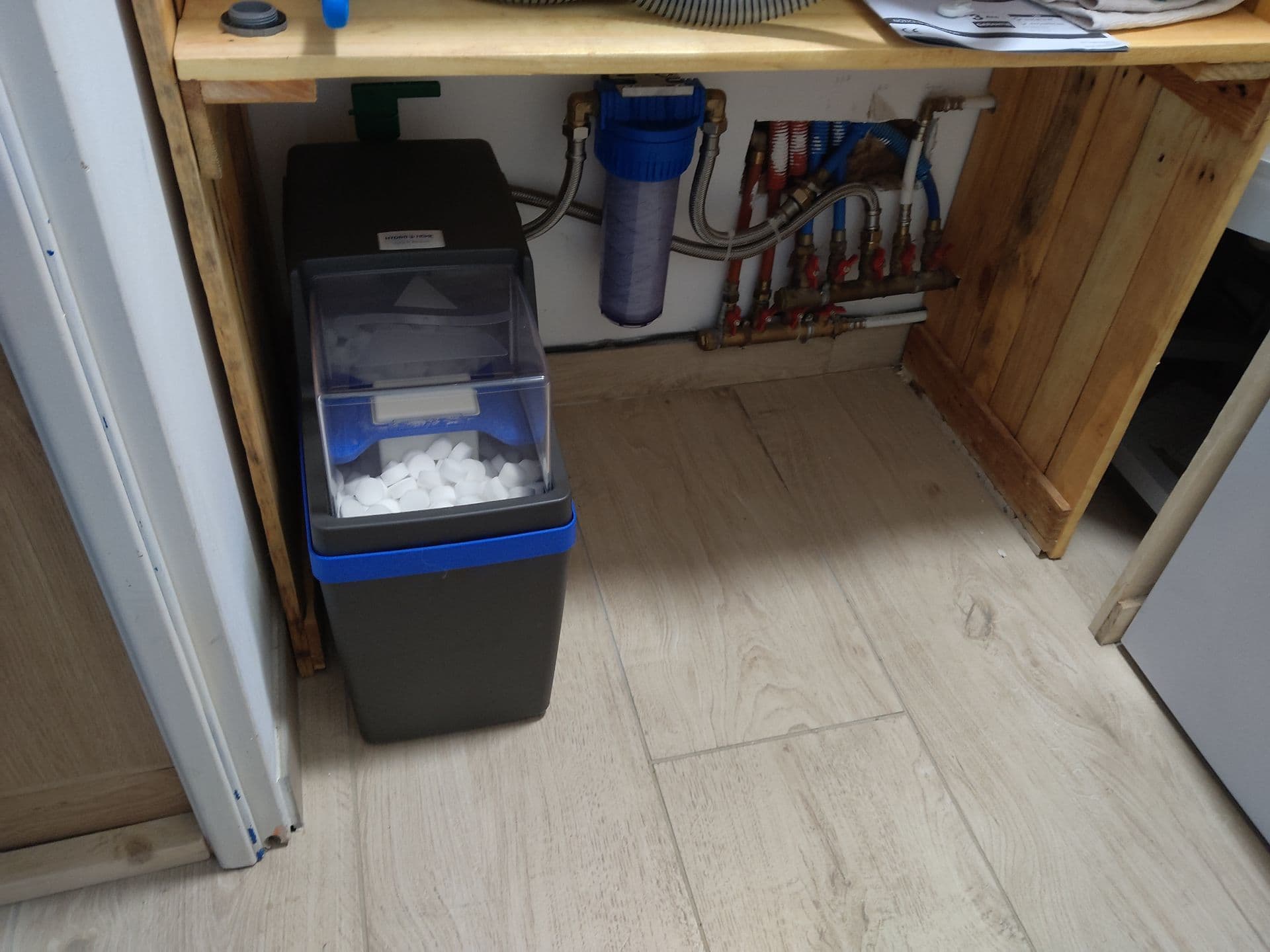 Installation adoucisseur 100M