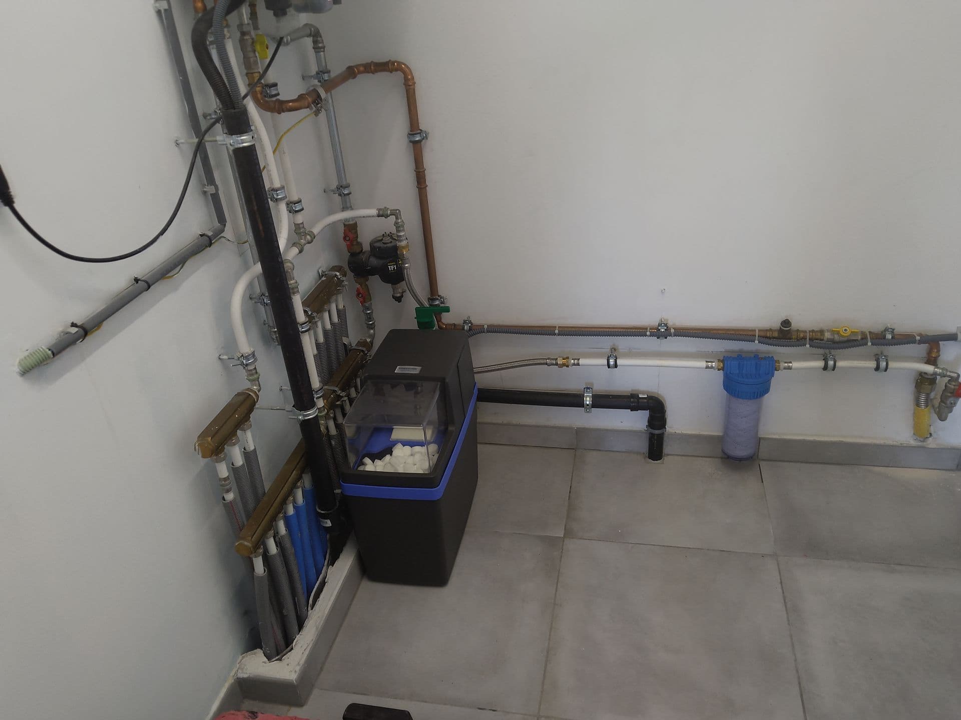Installation adoucisseur 100M