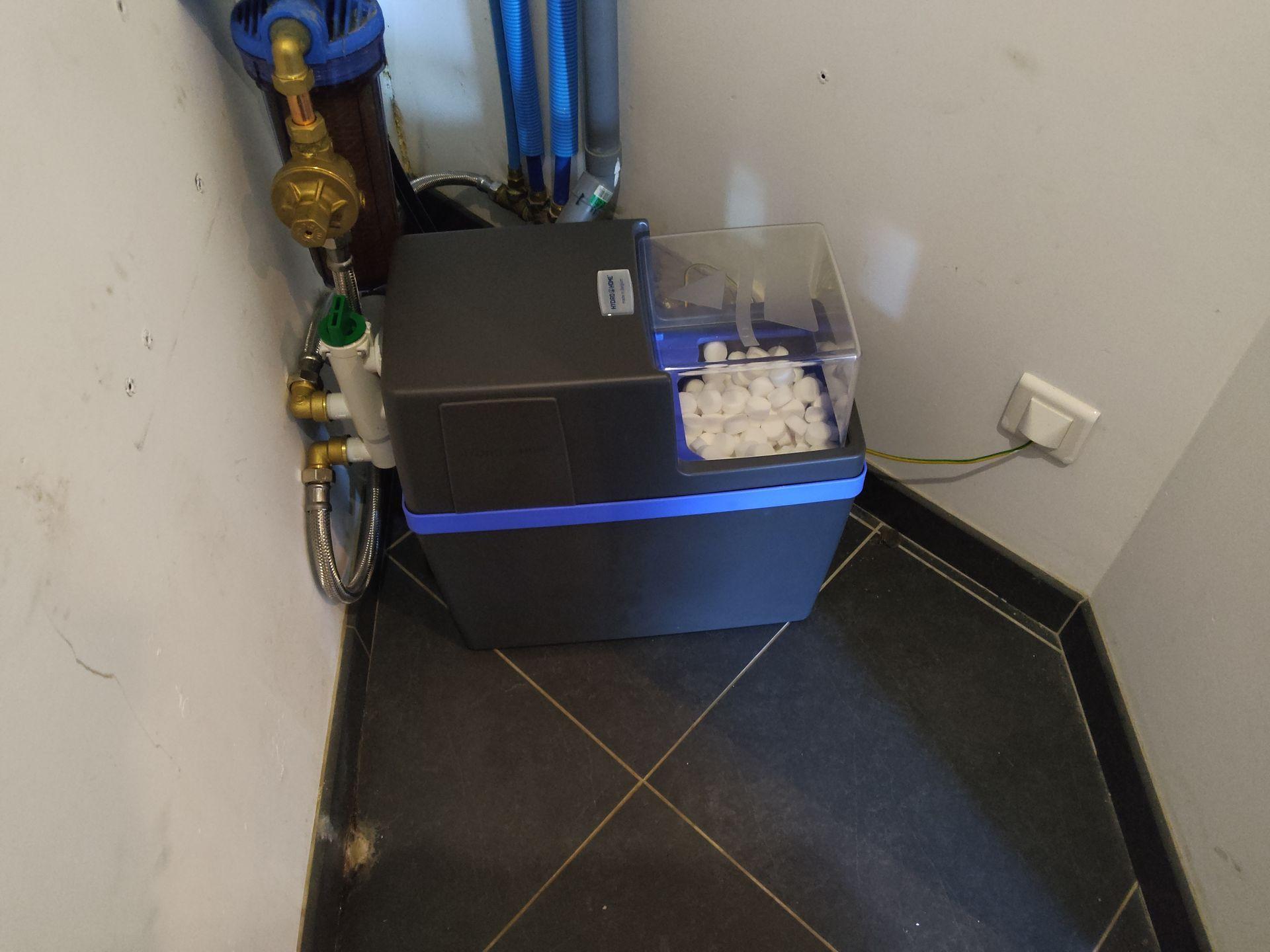 Installation adoucisseur 100 M