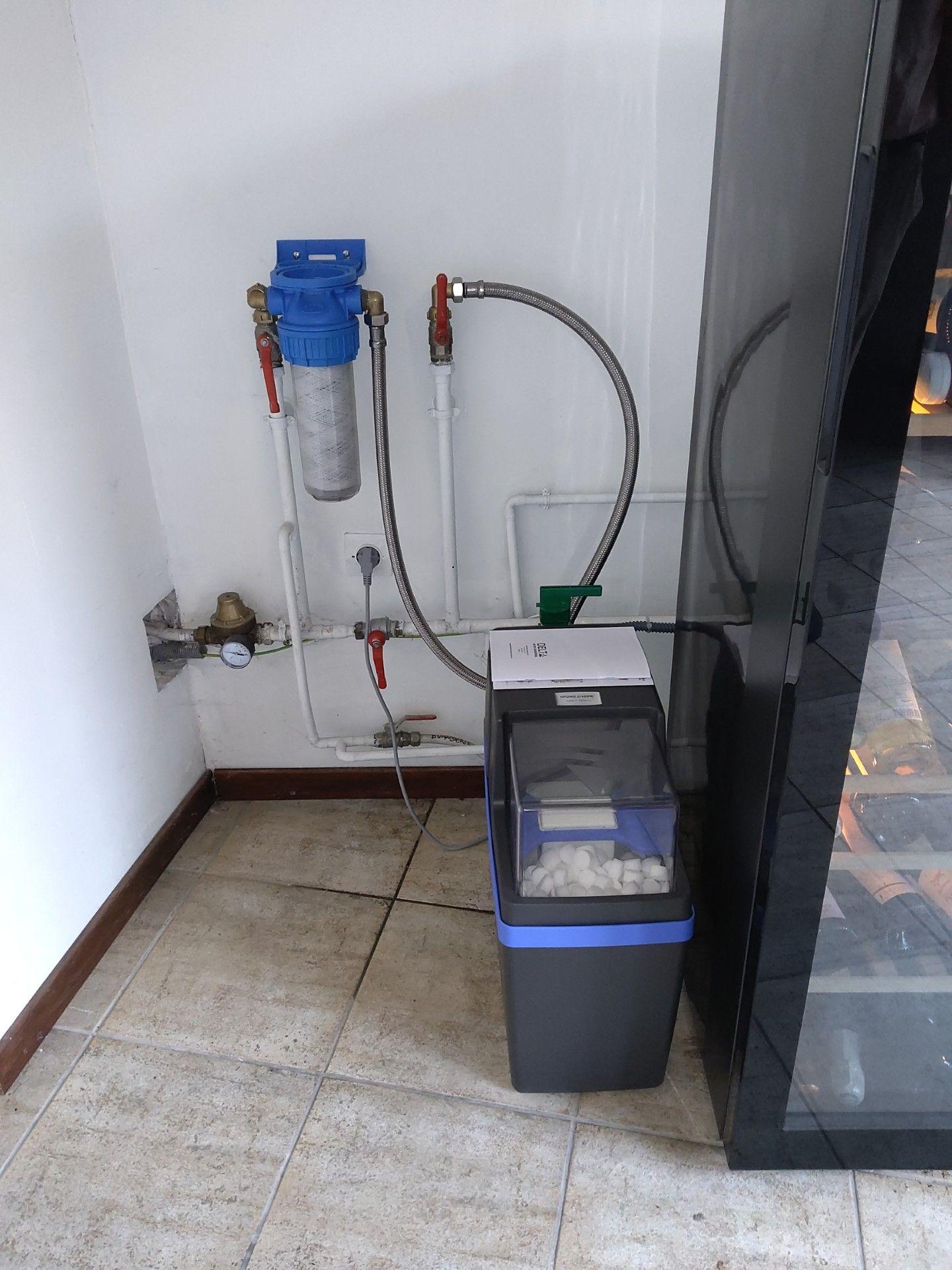 Installation adoucisseur 100M