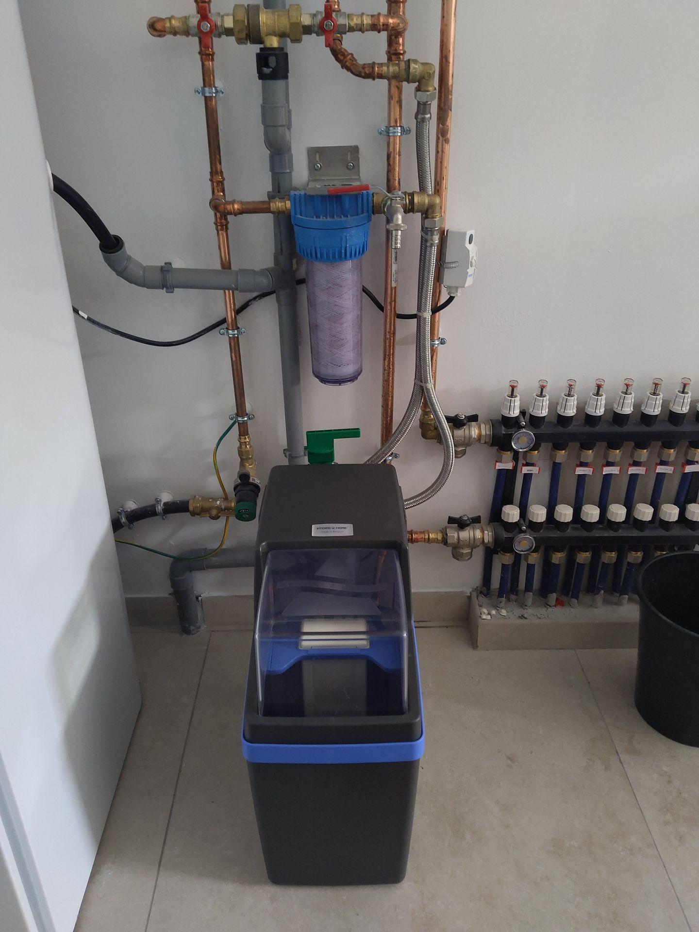 Installation adoucisseur 100M