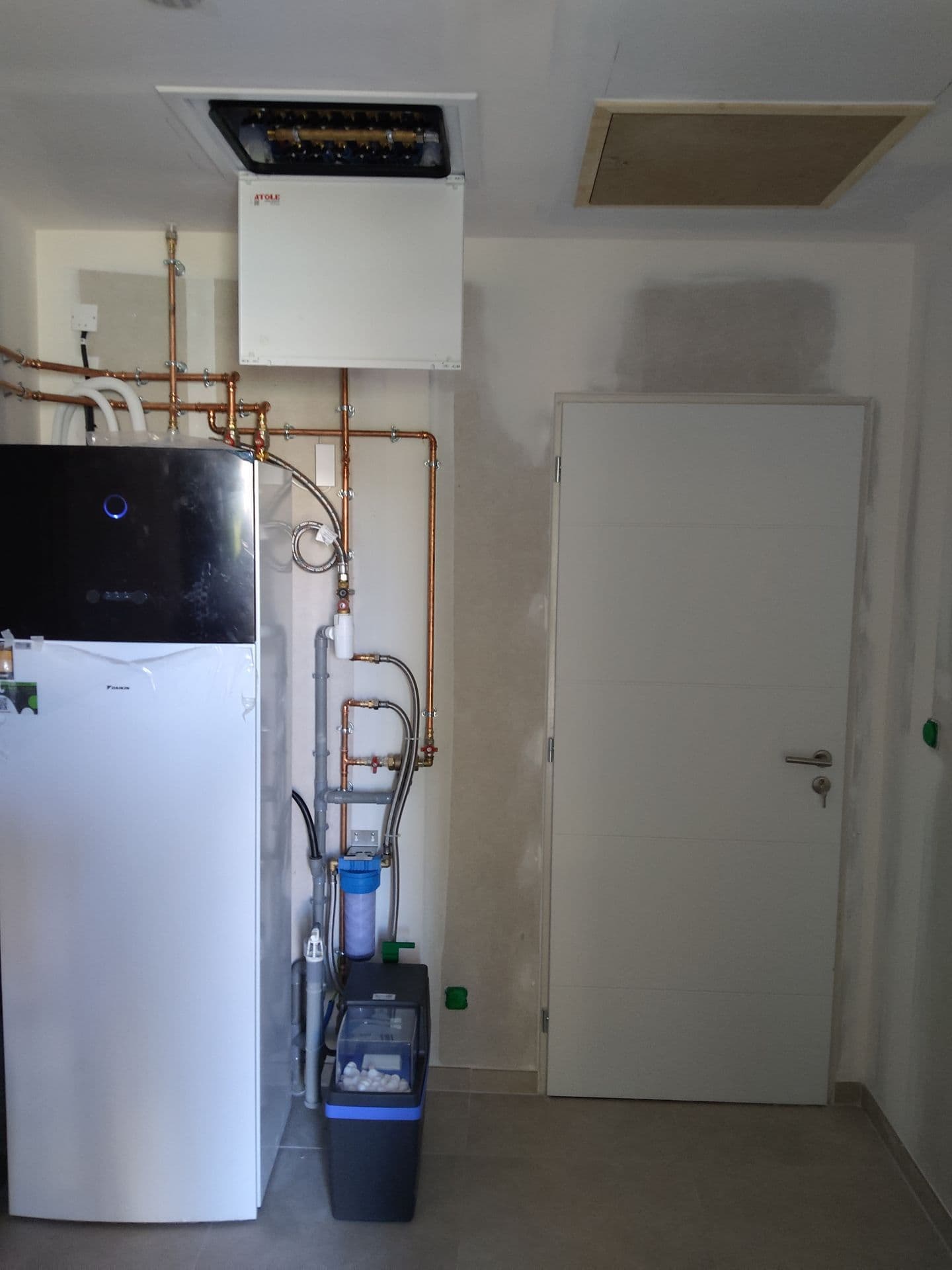 Installation adoucisseur 100M