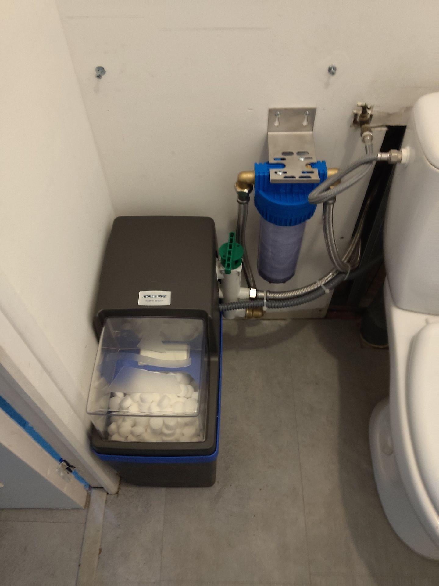 Installation adoucisseur 100M