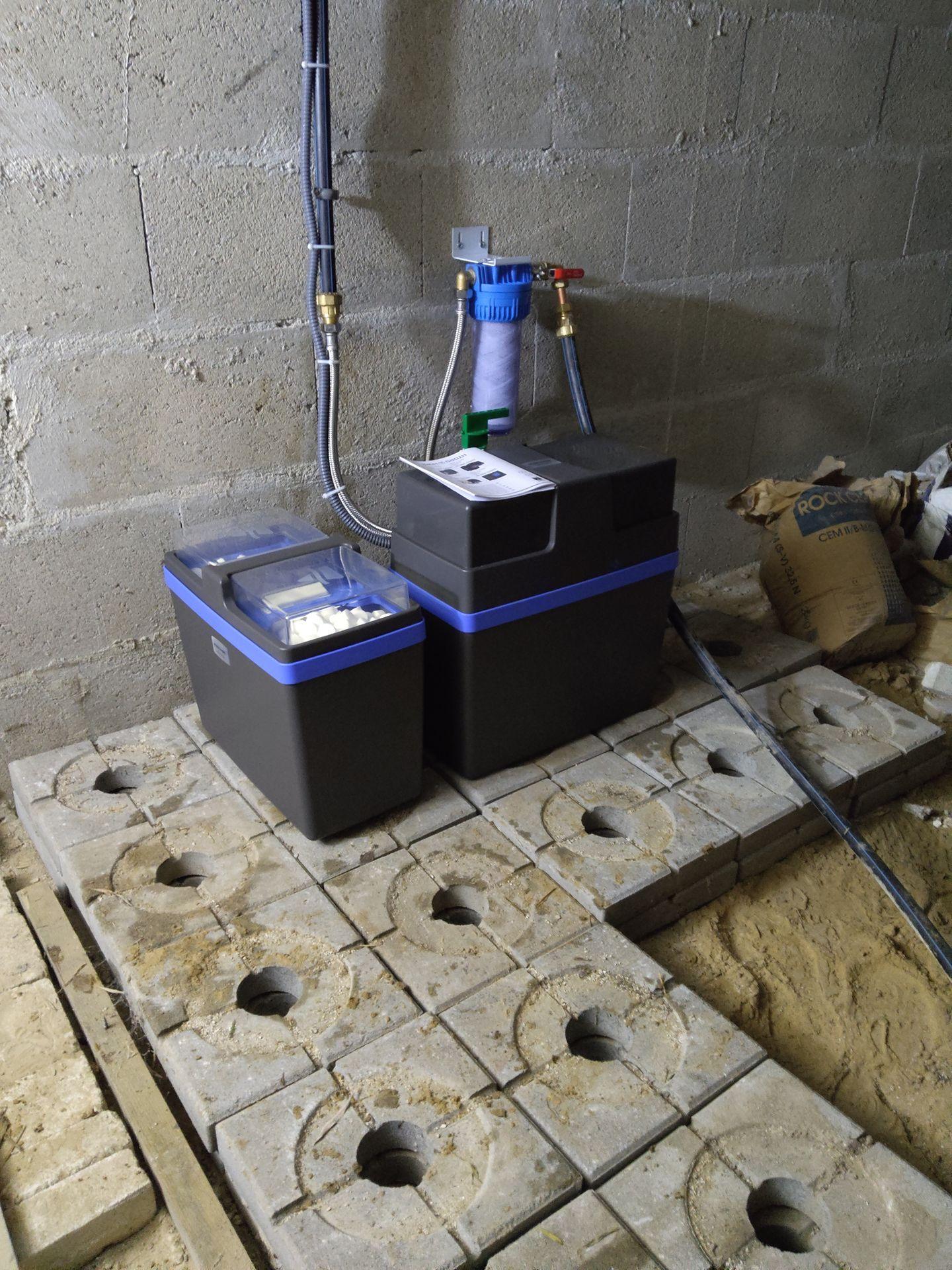 Installation adoucisseur 200BL