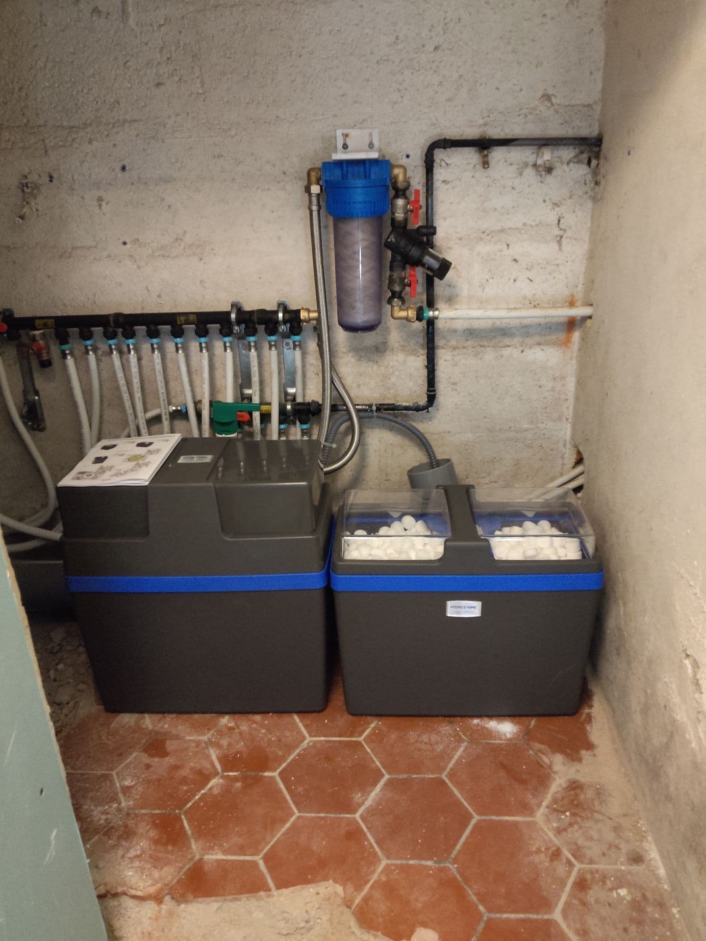 Installation adoucisseur 200 BL
