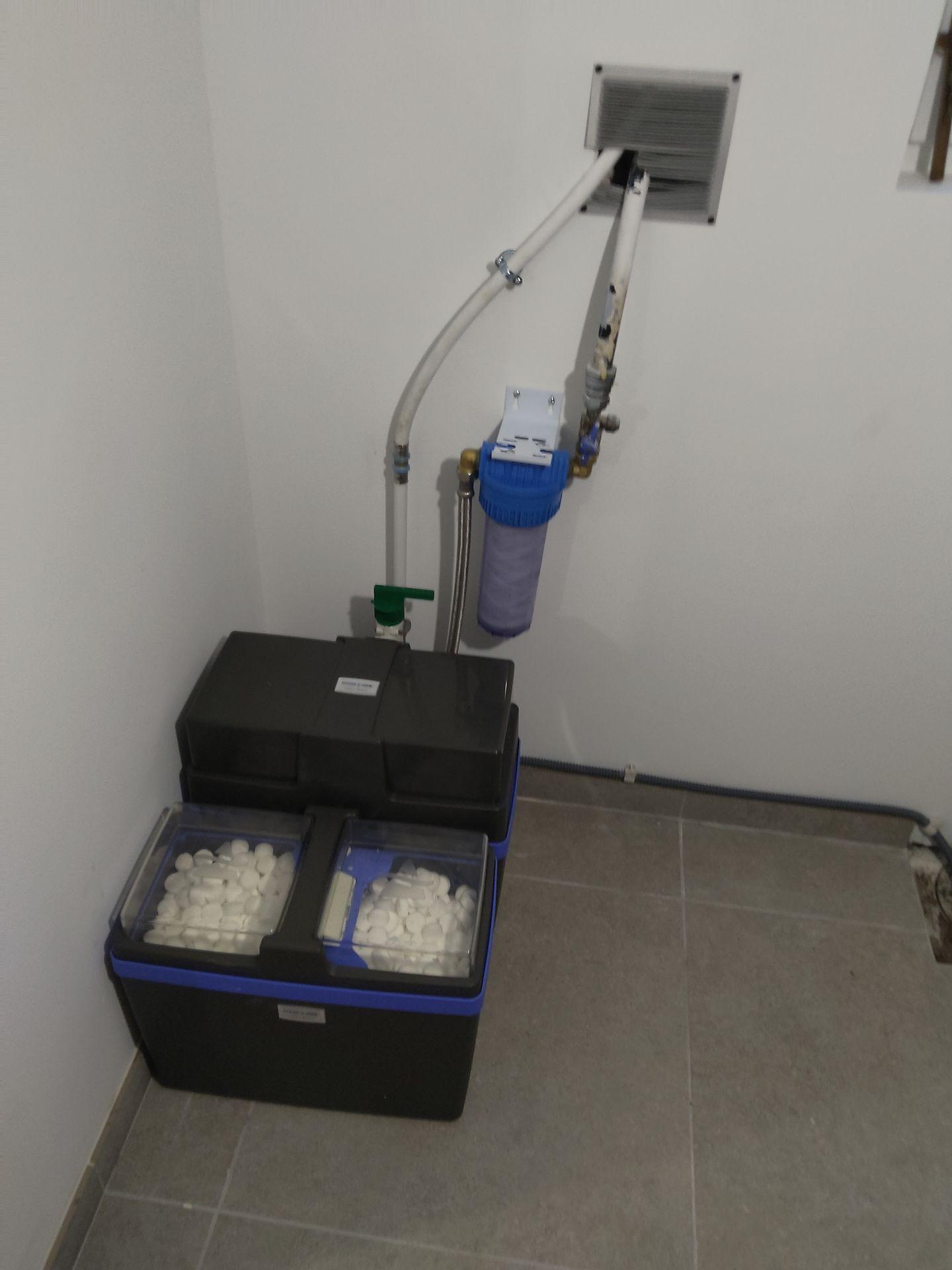 Installation adoucisseur 200 BL