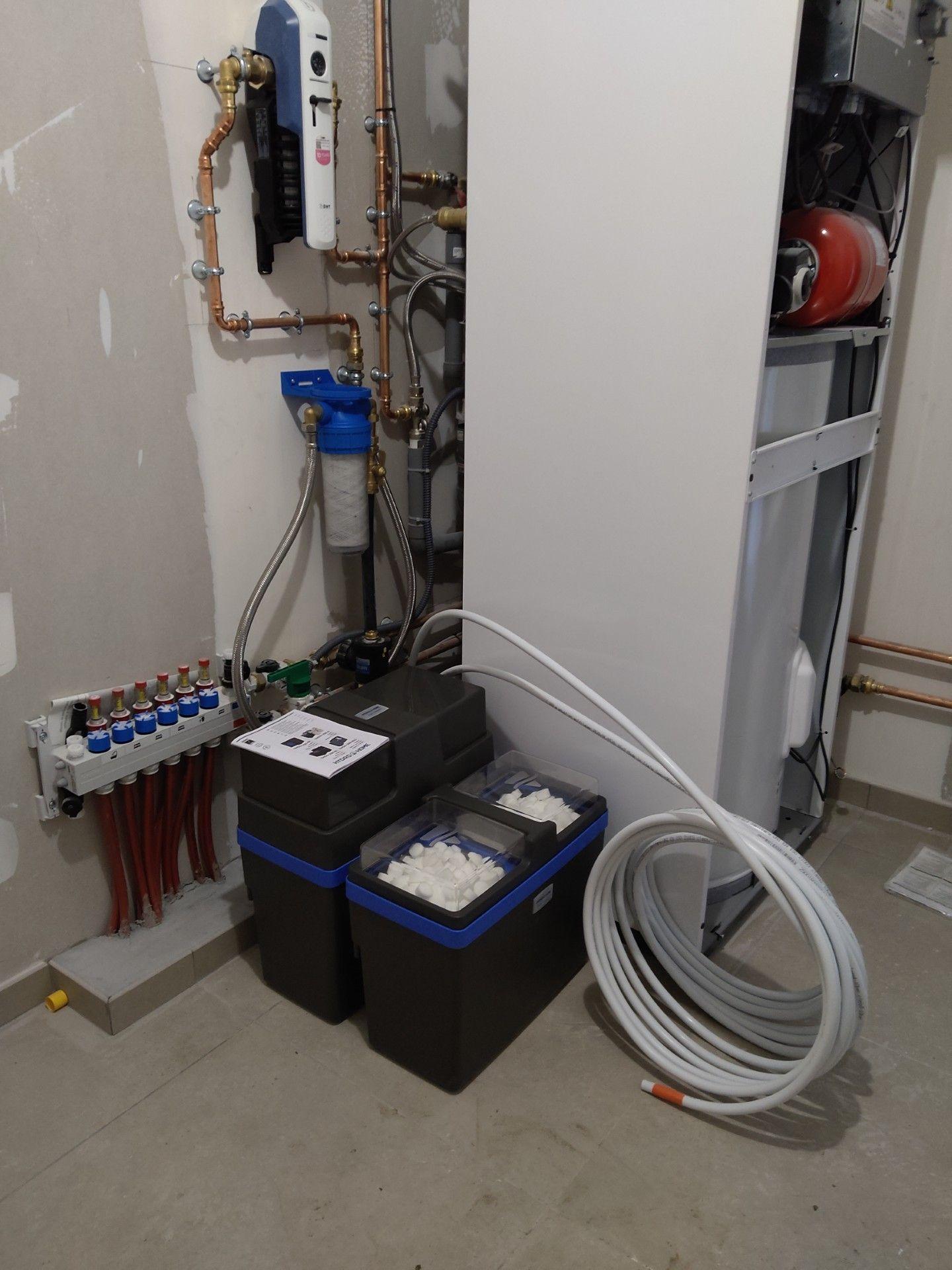 Installation adoucisseur 200 BL