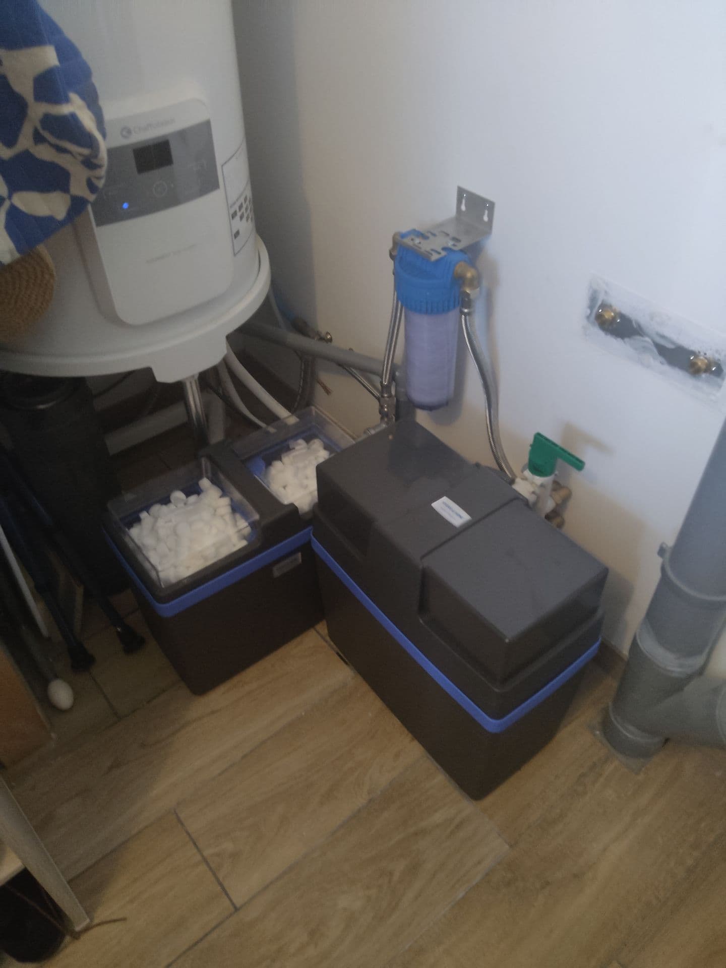 Installation  adoucisseur 200BL