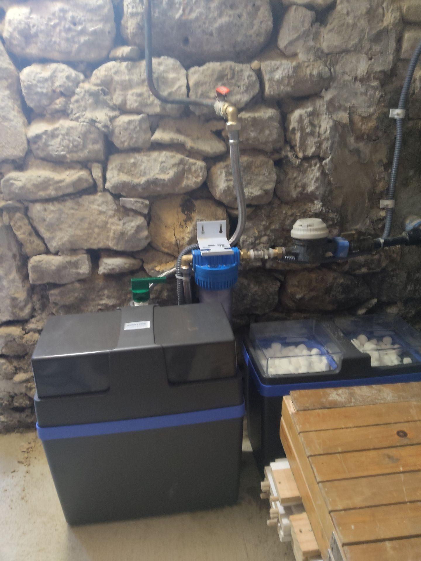 Installation adoucisseur 200BL