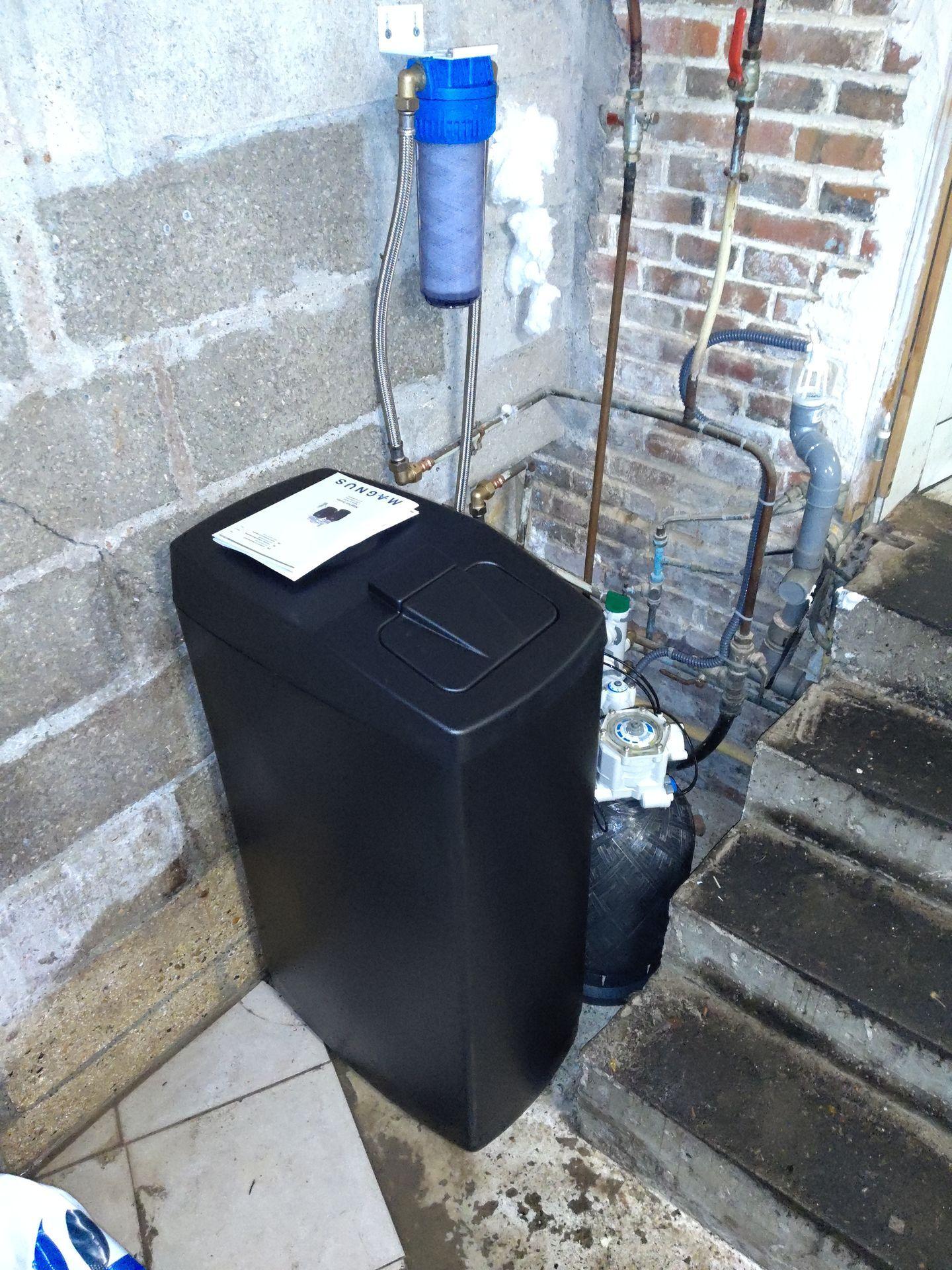 Installation adoucisseur Magnus