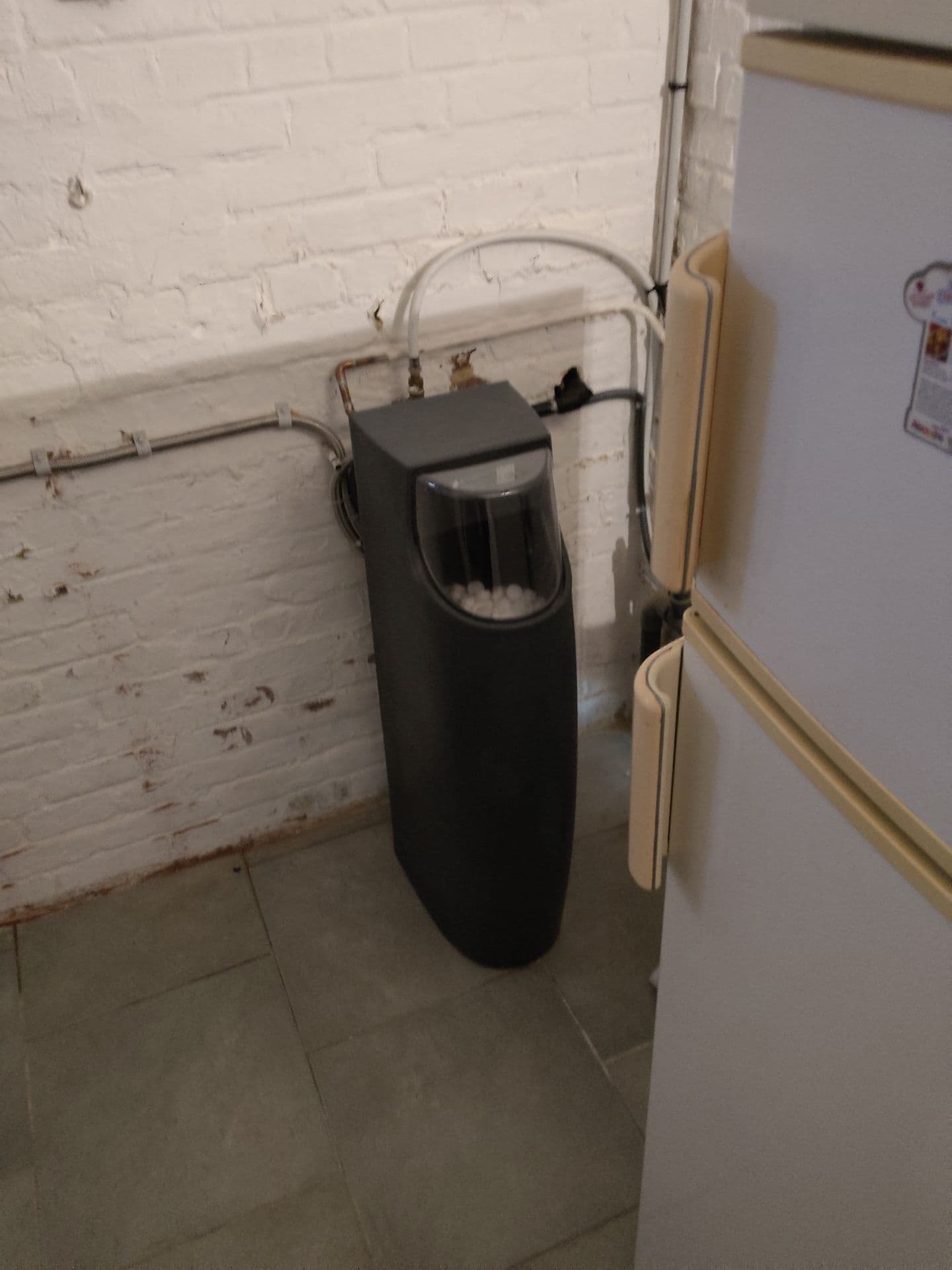 Installation adoucisseur sans électricité