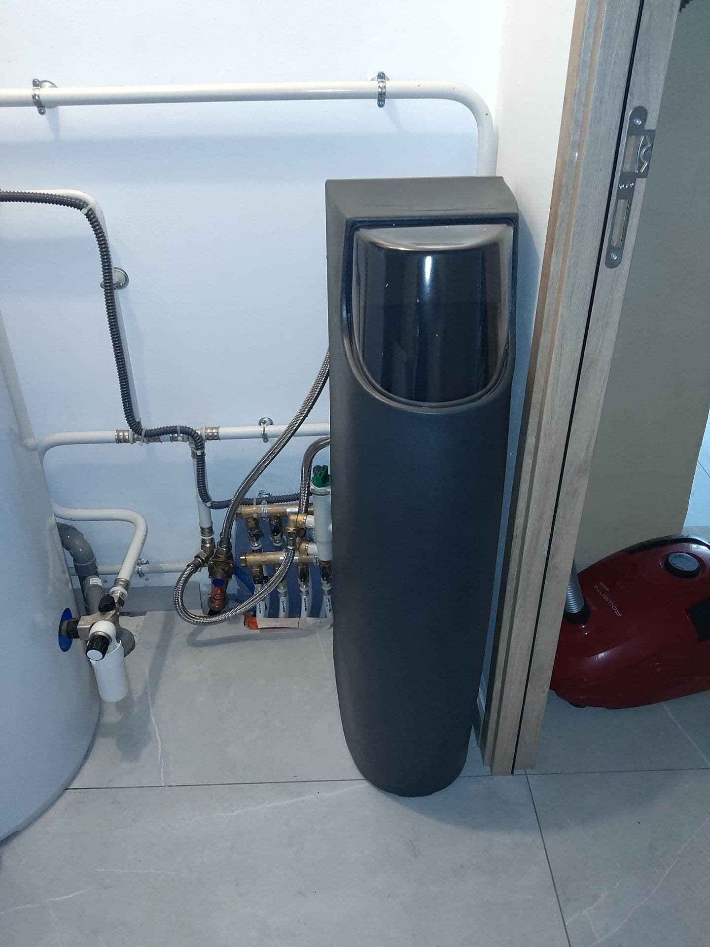 Installation adoucisseur sans électricité