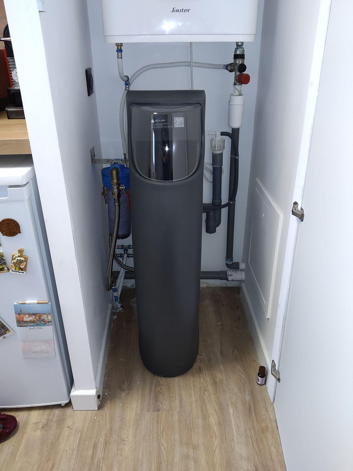 Installation hydrosoft 100bl