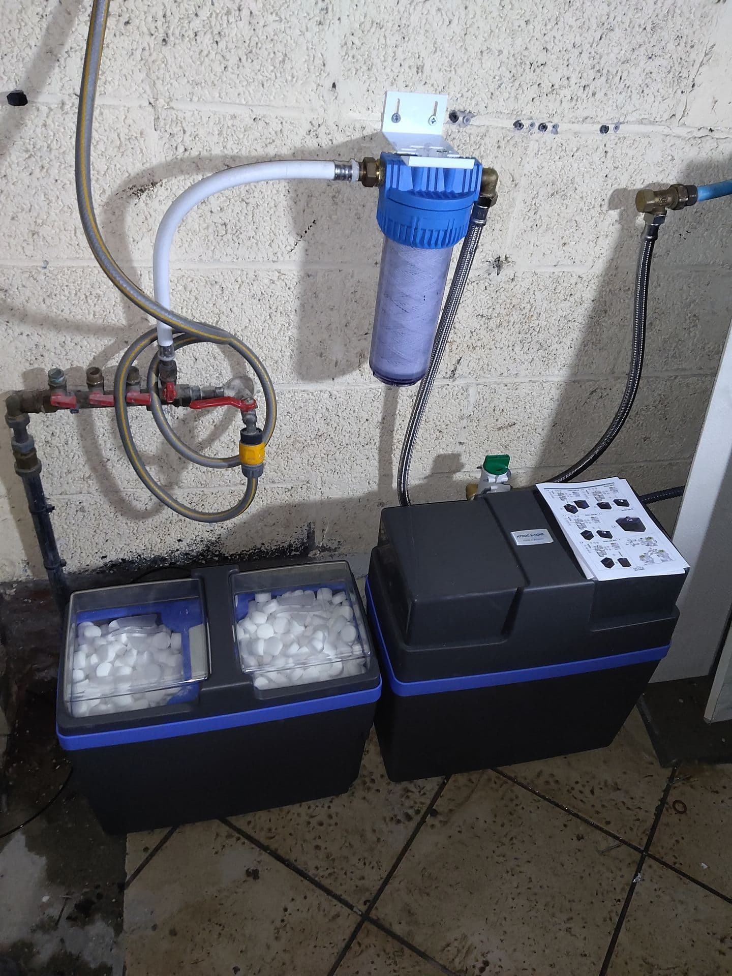 Installation hydrosoft 200BL