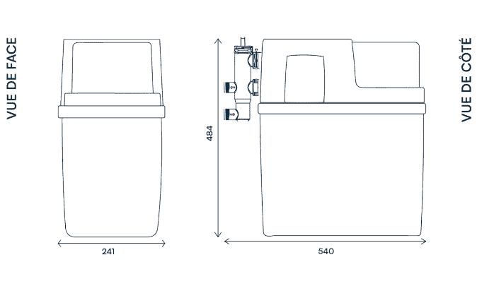 schema technique 100M