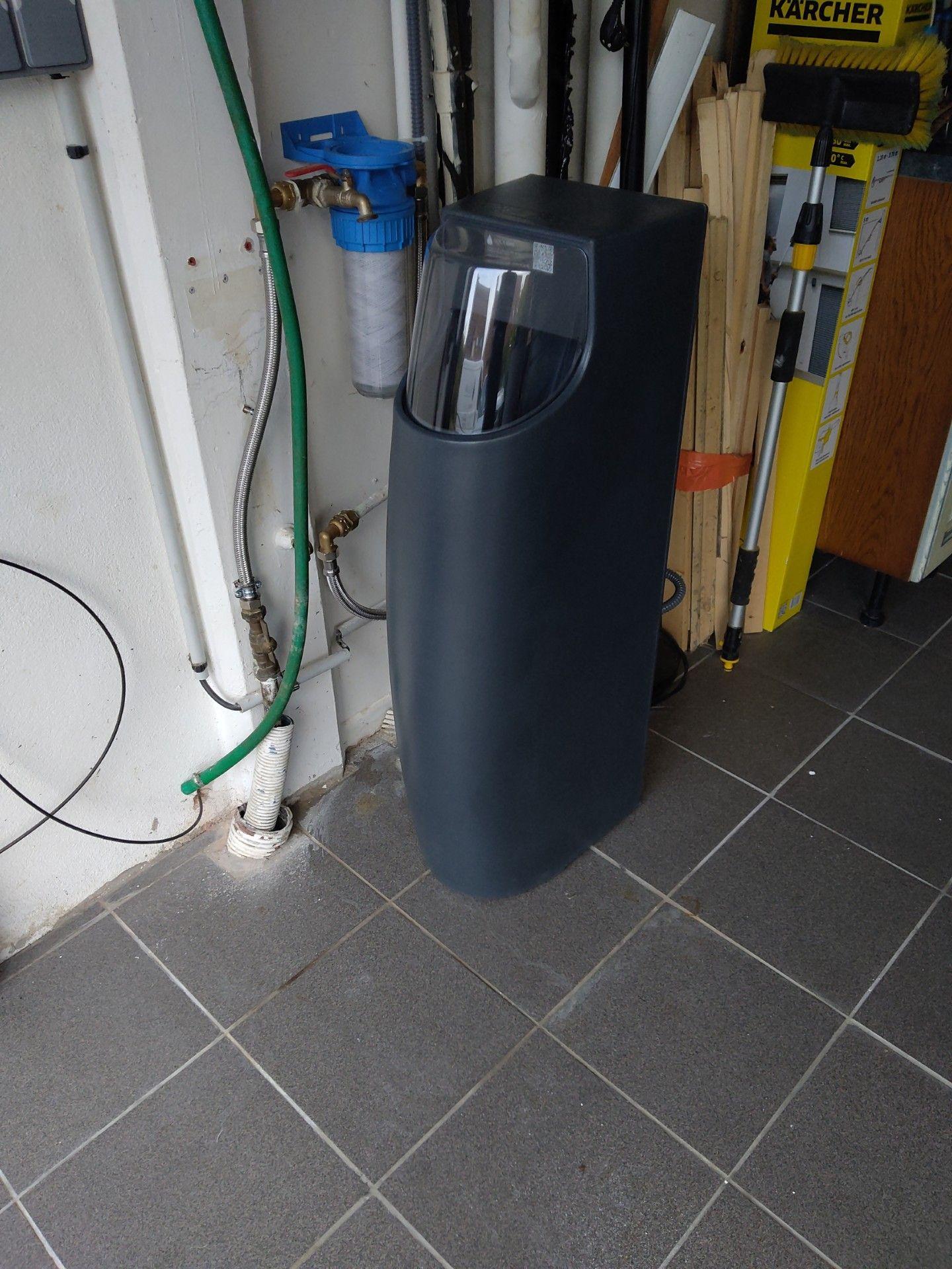 Installation 100 BL dans un garage 