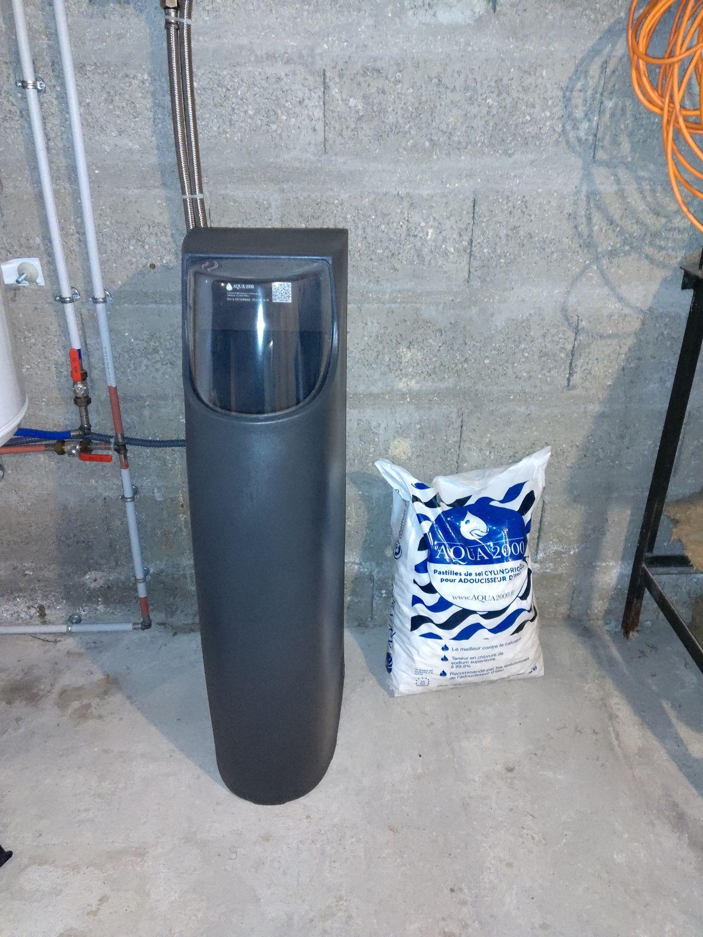 Installation adoucisseur 100BL