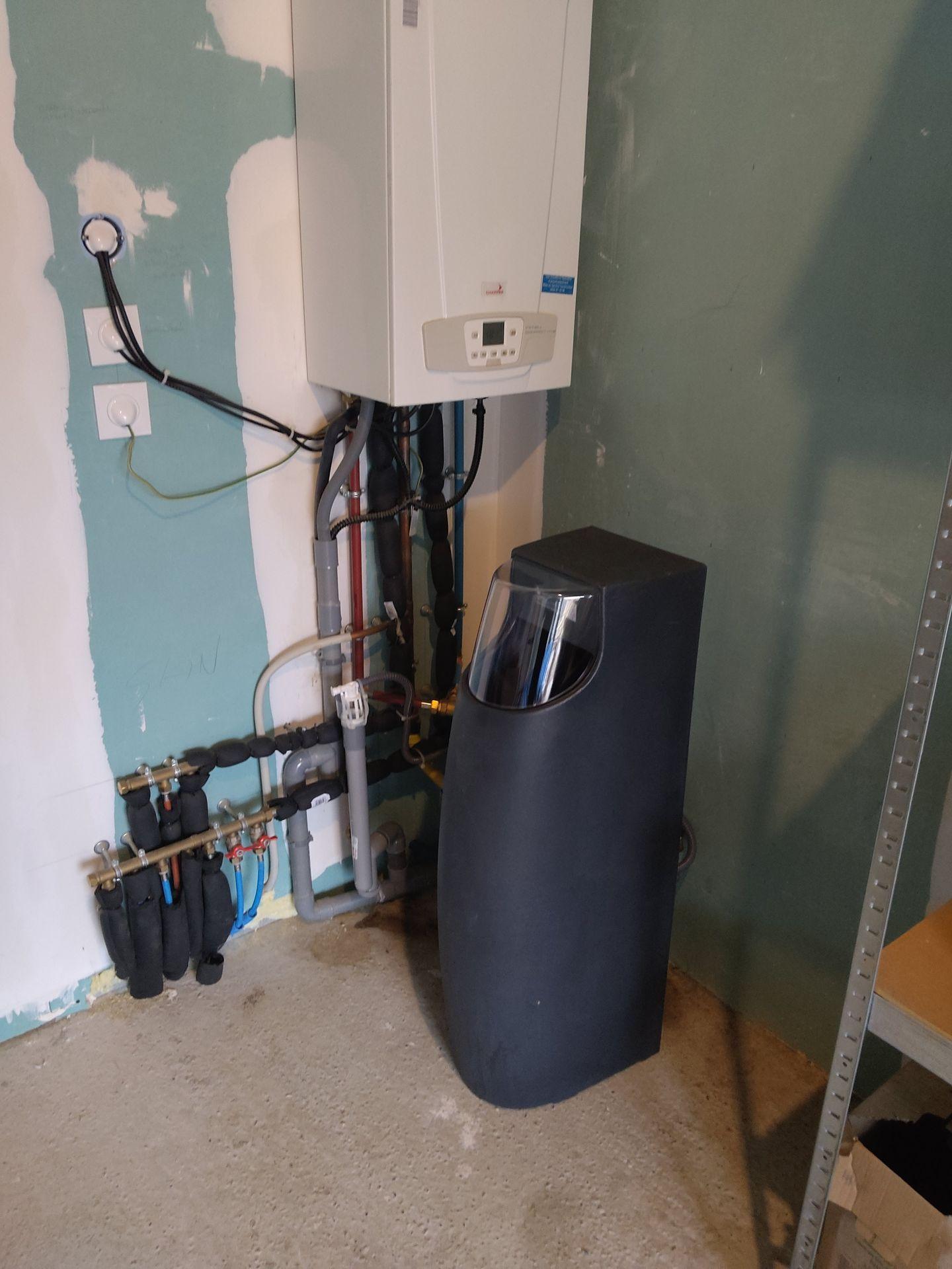 Installation adoucisseur 100BL
