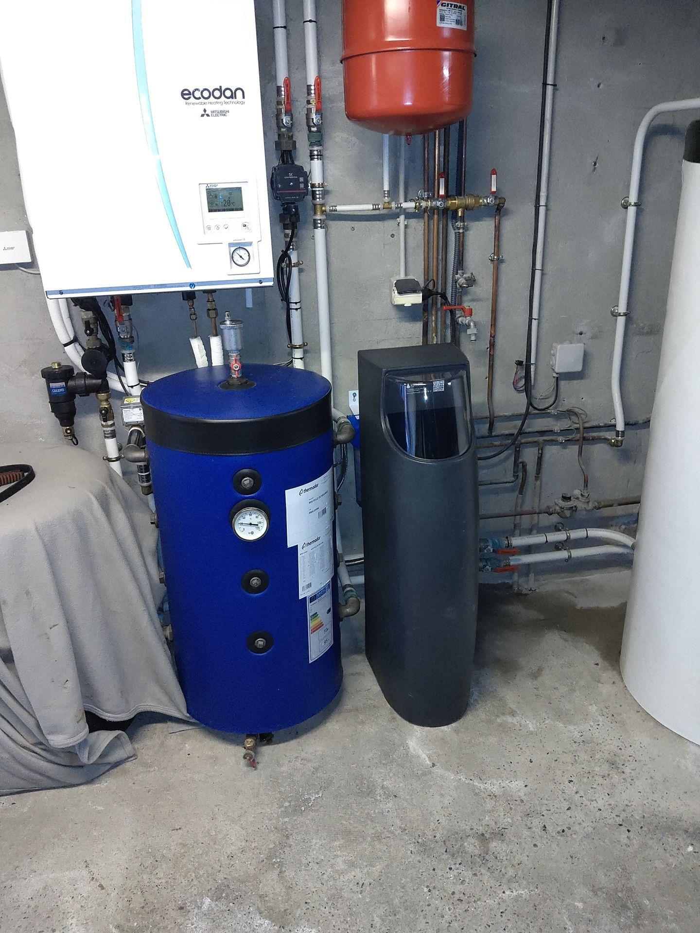 Installation adoucisseur 100 BL
