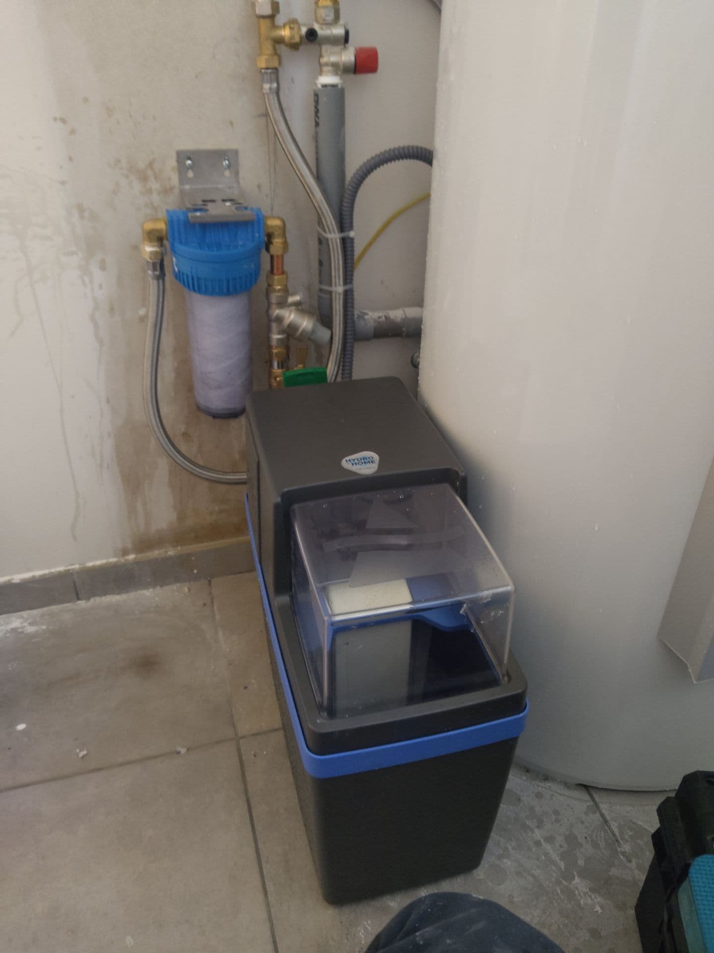 Installation adoucisseur 100M