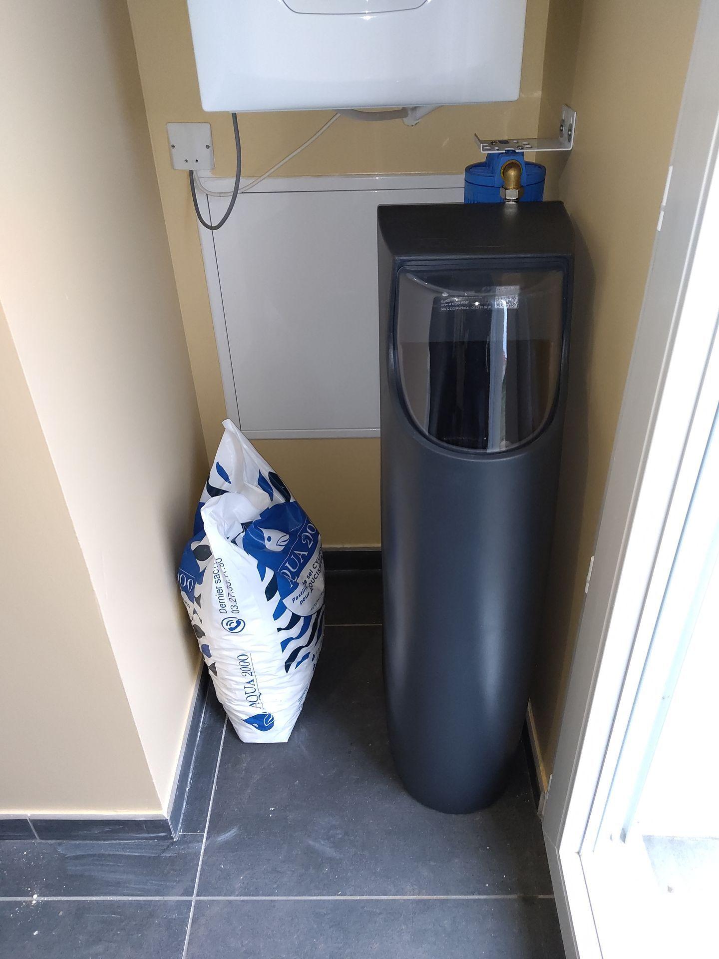 Installation adoucisseur hydrosoft 100 BL